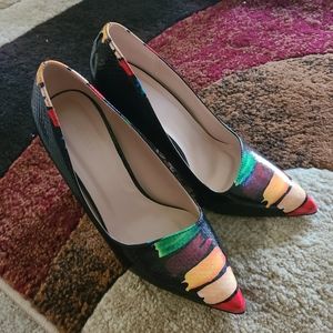 Black pump size 8